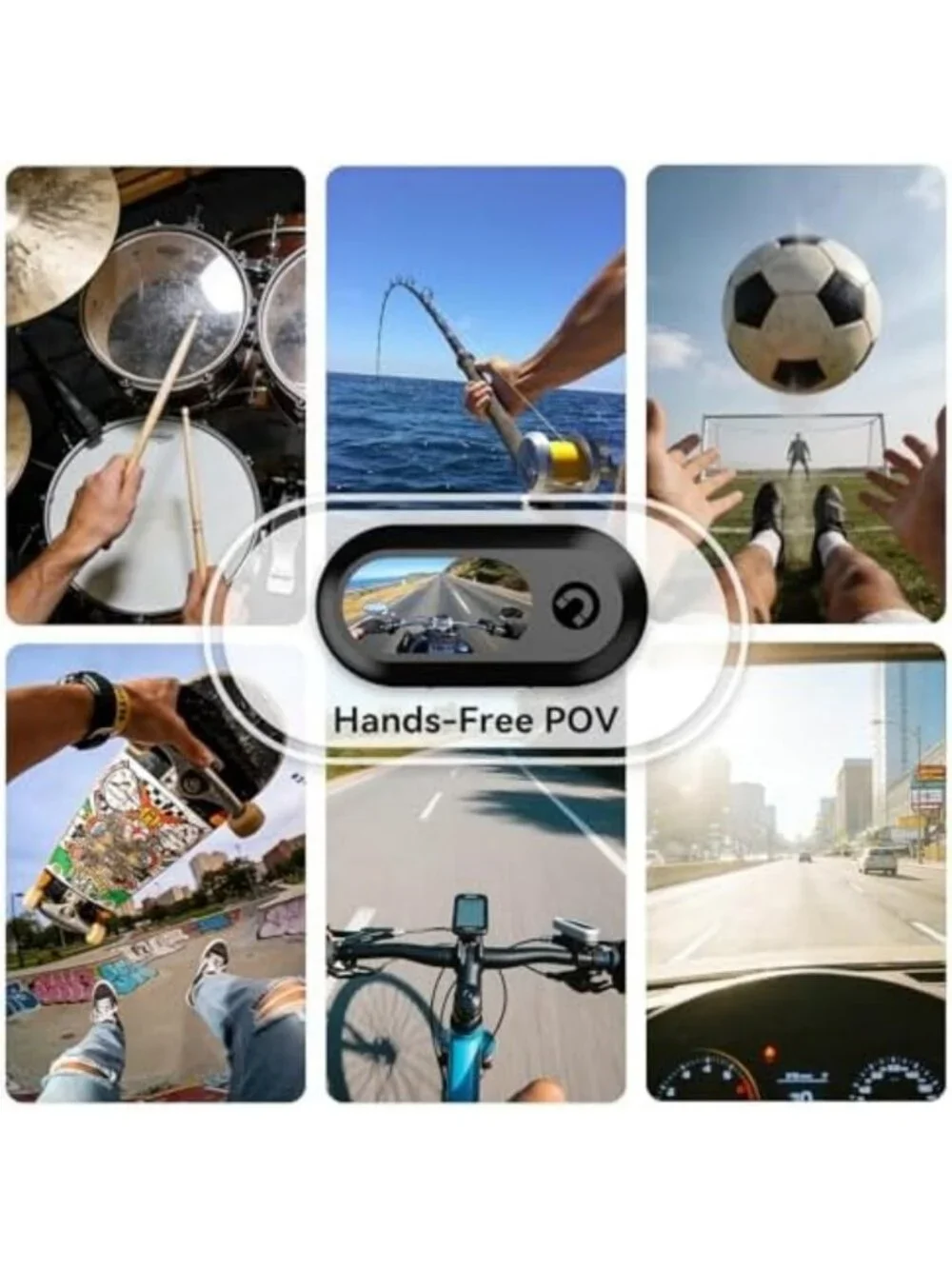 Mini Magnetic Body Camera with 16GB Storage - Thumb-Sized Wearable Cam